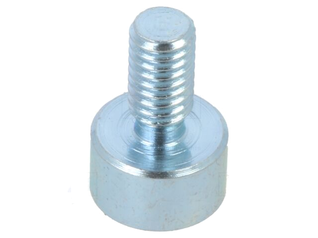 Magneet: vast; neodymium; 13N; Ø: 8mm; H: 4,5mm; staal; staal Magneet: vast; neodymium; 13N; Ø: 8mm; H: 4,5mm; staal; staal